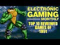 Electronic Gaming Monthly's Best Reviewed Games of 1991 - Defunct Games