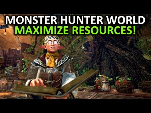 Monster Hunter World Tips - Maximize Your Resources ( Botanical Research Center Fertilizer Guide )