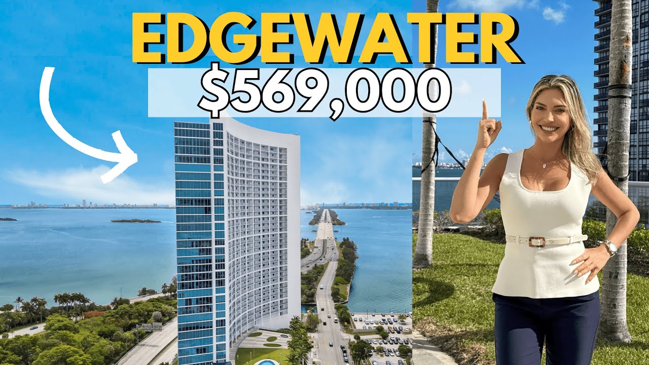 Inside a $569,000 2 Bedroom CONDO in EDGEWATER MIAMI - Next to MIAMI BEACH - Full Tour