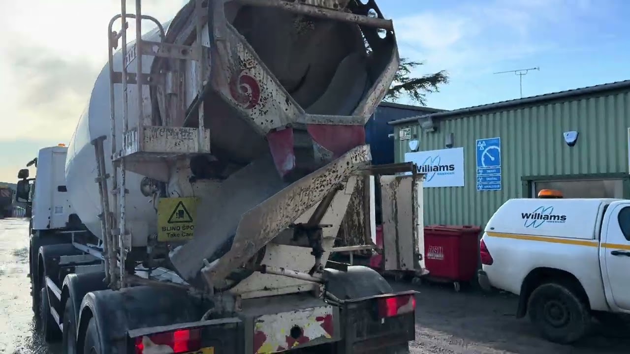 Scania 8x4 concrete mixer T70 ROC