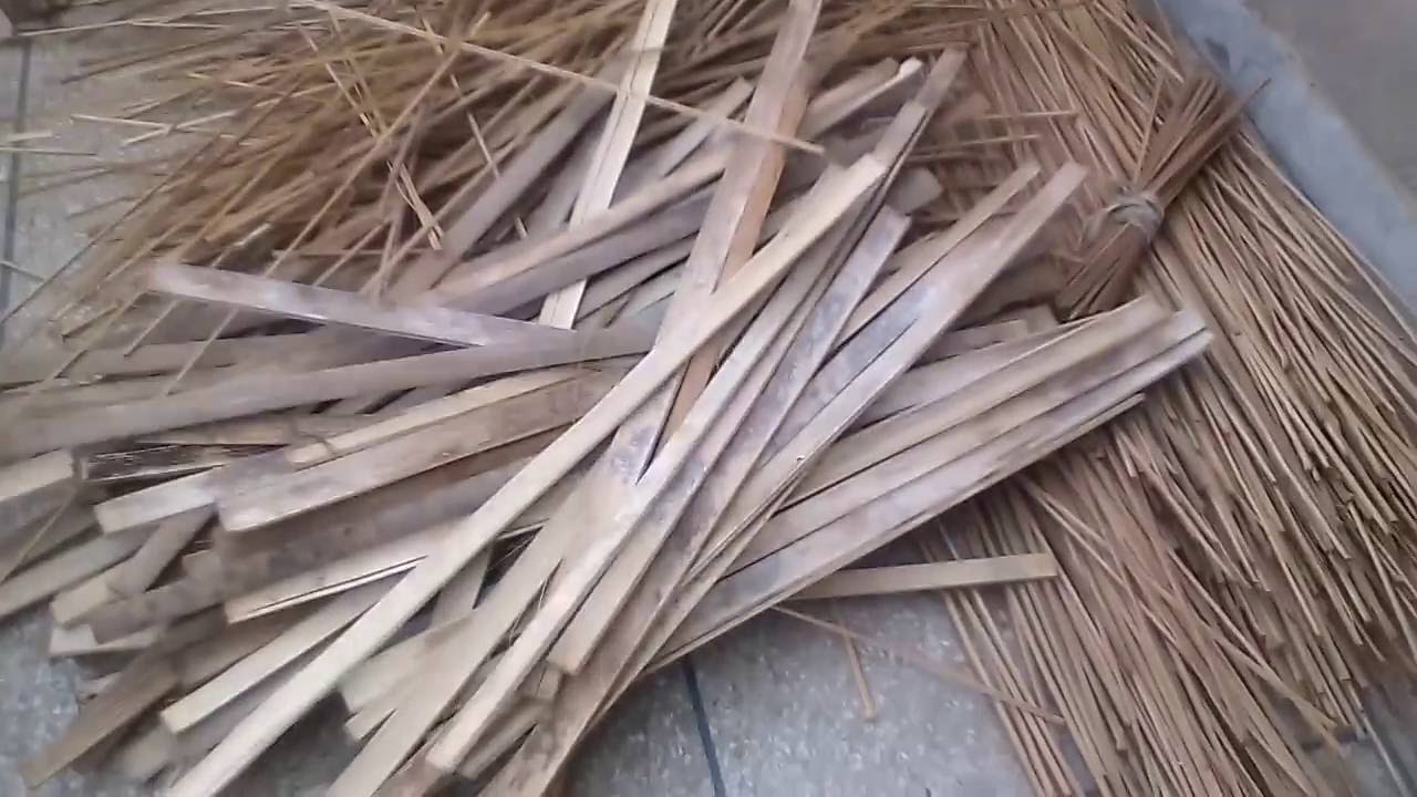 How to make bamboo sticks from bamboo ? YouTube