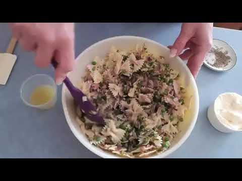 Tuna Dill Pasta Salad