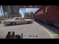 RUST SOLO - Noob keeps trying to steal my crates at train yard