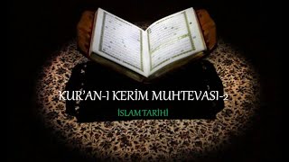 KUR'AN MUHTEVASI (İslam Tarihi)- 2- ÖABT/DHBT