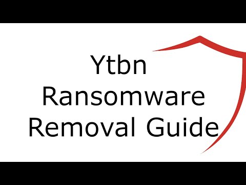 Ytbn File Virus Ransomware [.Ytbn] 제거 및 .Ytbn 파일 해독