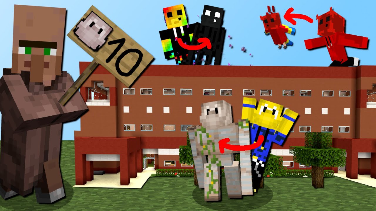 Mikrofon brüllen! ⇨  Mob entsteht! ⇨ Verwandeln! (Mob Battle)