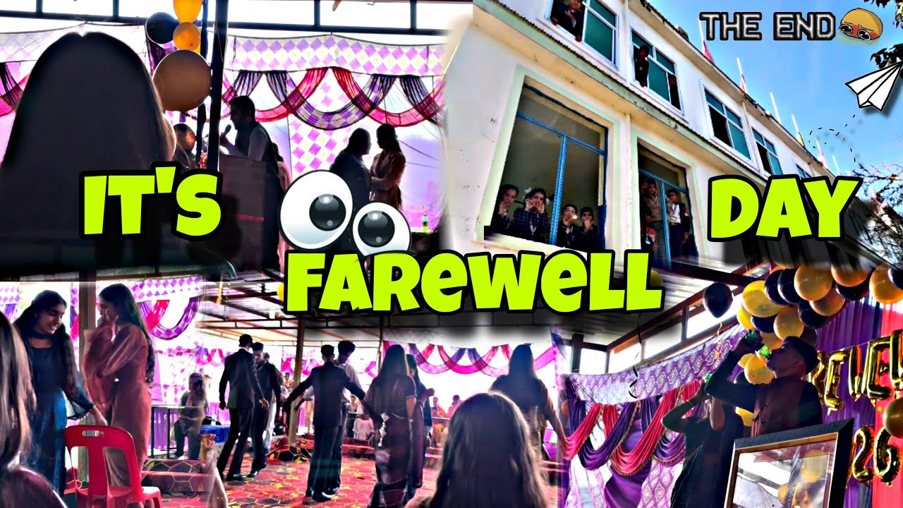 12TH FAREWELL PARTY 🥳 🎉 | CHAPTER HAS ENDED ❤️‍🩹BUT STORY WAS BEAUTIFUL🥹|~@Goster_vlogs 🫠