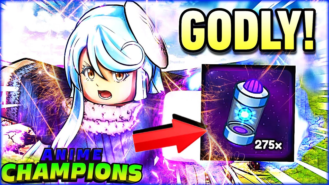 The "LUCKIEST" GODLY COSMIC In Anime Champions Simulator!