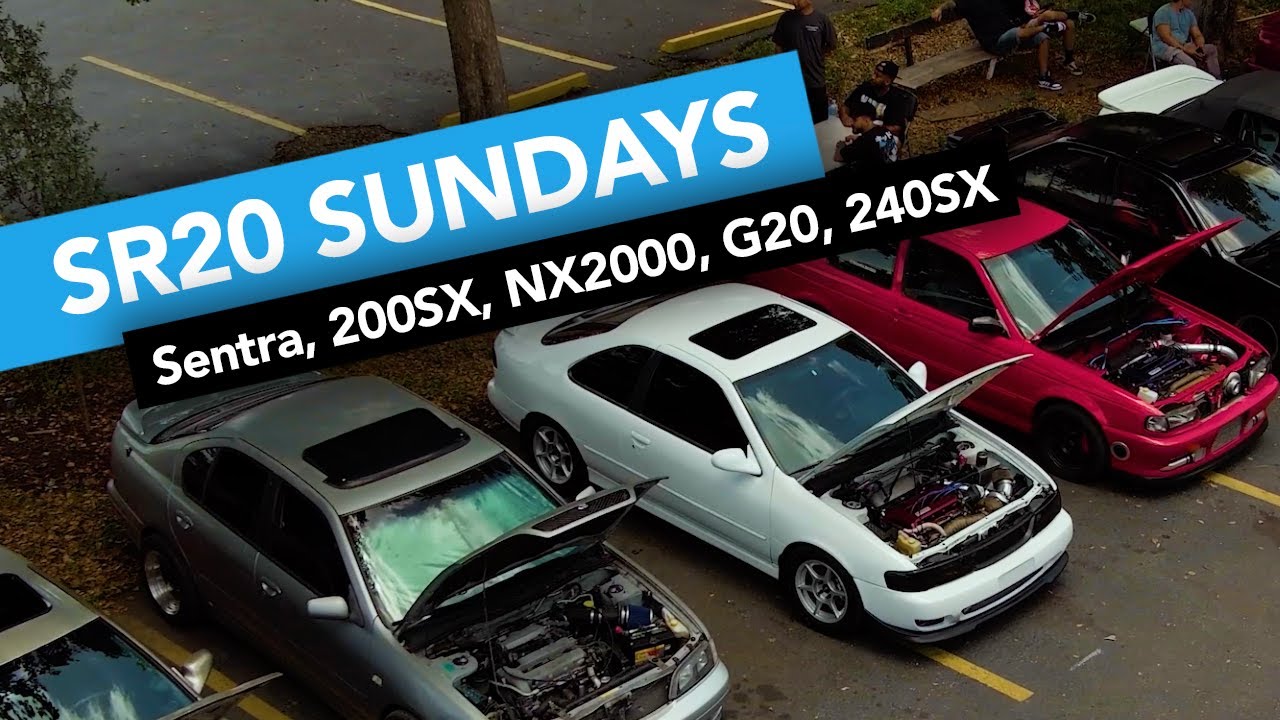 SR20 Sundays Car Meet | Nissan Sentra, NX2000, 200SX, Infiniti G20, SR20DE, SR20DET, SR20VE, SR20VET