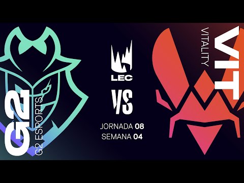 G2 ESPORTS VS TEAM VITALITY - JORNADA 8 - LEC - VERANO 2024- LEAGUE OF LEGENDS