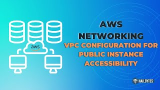 Aws Networking Vpc Configuration For Public Instance Accessibility