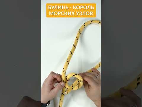 Булинь - король морских узлов! Завяжем вместе? ⛵ #interparus #shorts