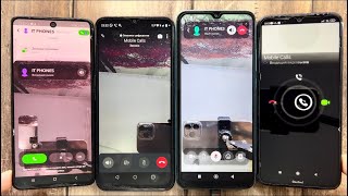 Crazy Viber And Snapchat Calls Galaxy A51, Realme C31, POCO C40, Redmi Note 8T/ Real And Fake Calls