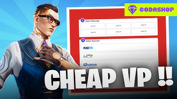 CODASHOP TOP UP PROCESS II EASY WAY TO GET VALORANT POINTS