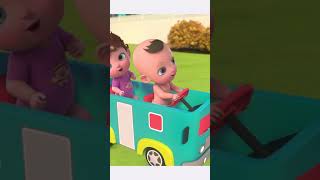 The Wheels On The Bus | Nursery Rhymes & Children Songs | NuNu Tv #nurseryrhymes #kidssongs