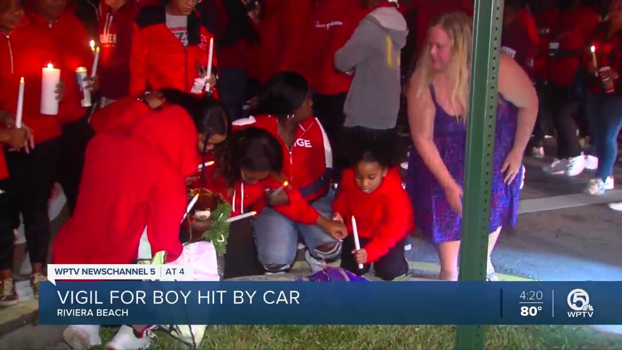 Family holds emotional vigil for 14-year-old boy hit, killed by car in ...