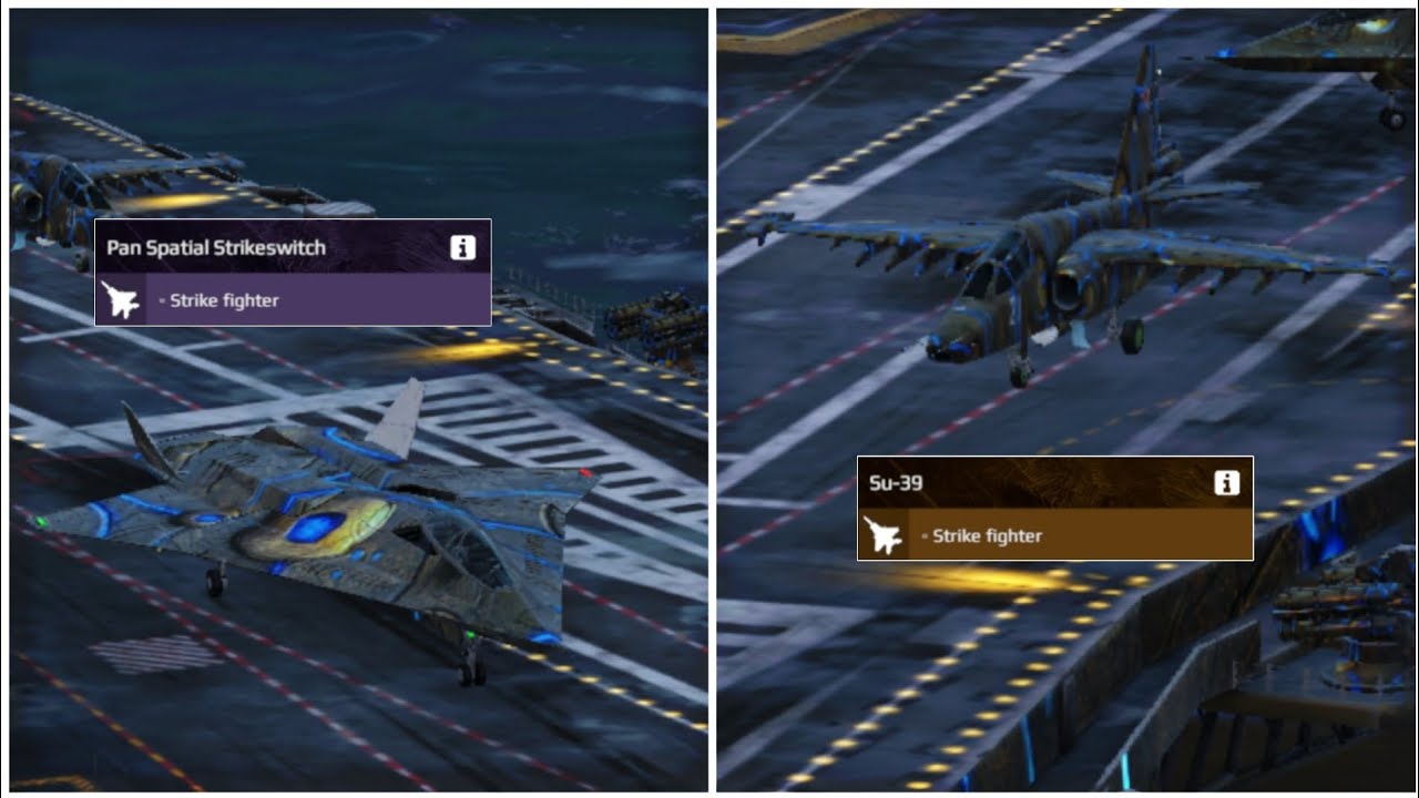 The Best Strike Fighter in Modern Warships Pan Spatial Strikeswitch & Su-39 
