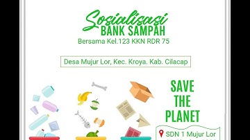 Peduli Lingkungan || Sosialisasi Bank Sampah KKN RDR-75 UIN Walisongo Semarang Kel. 123