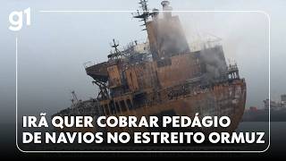 Jornal Hoje Trump Diz Que Os Estados Unidos Não Vão Reabrir O Estreito De Ormuz