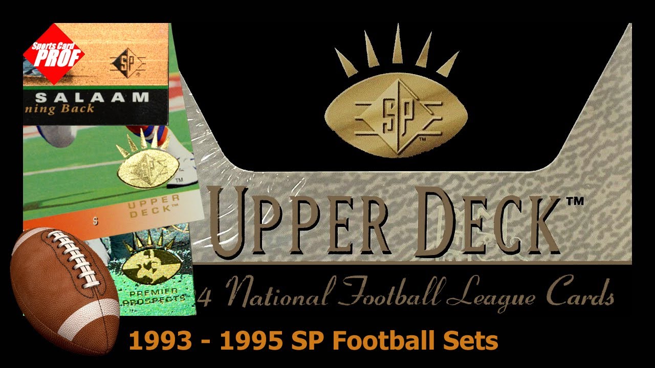 1993 1995 SP Football Card Exploration YouTube