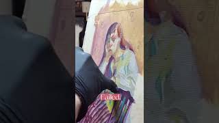 Restraint is overrated. 💪  #OilPainting #Shorts #ArtVideo #ColourfulArt #PaintingTime