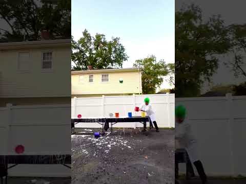 Baking soda vinegar science explosions #crazy #experiements #funnyvideo #science #winner #outdoors