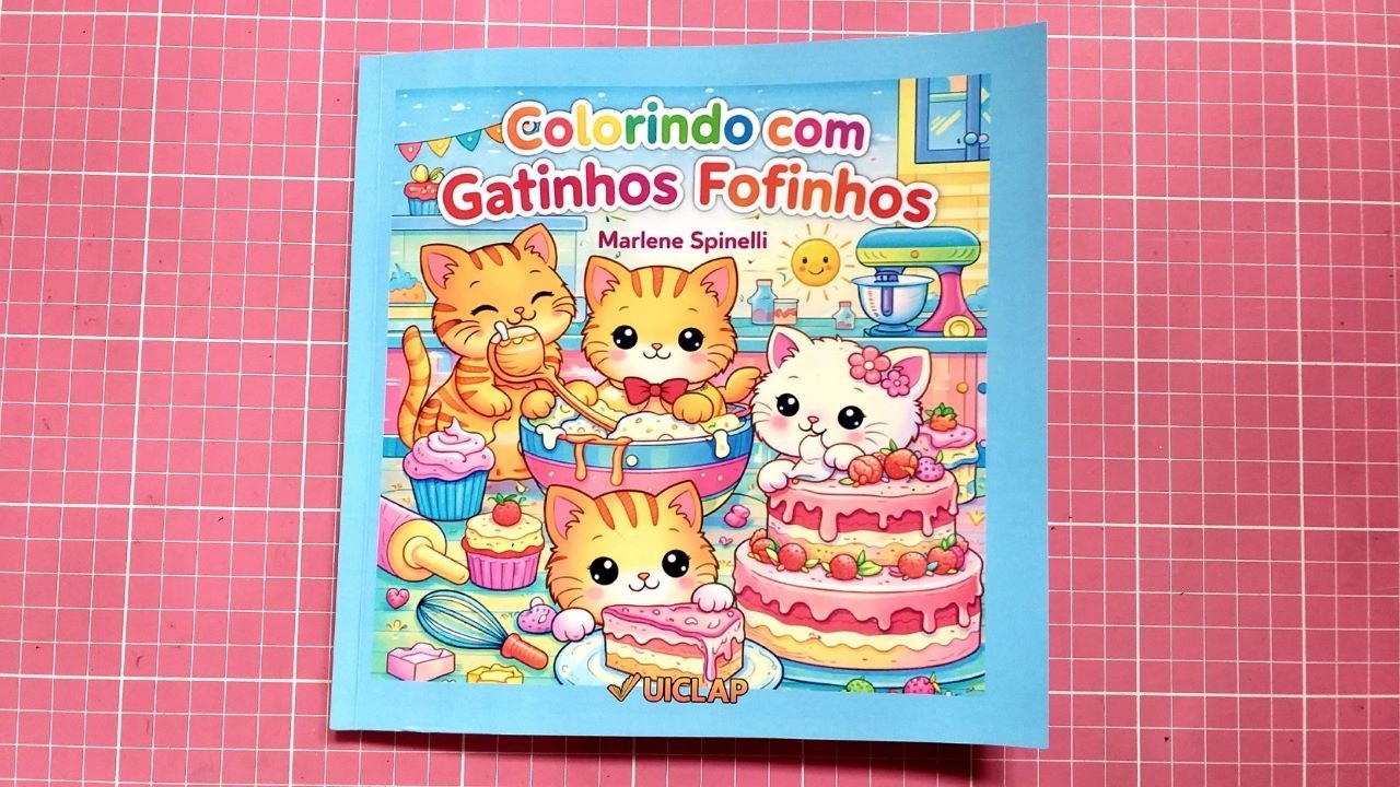 Review  - Colorindo com Gatinhos Fofinhos  - Marlene Spinelli 