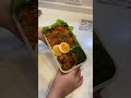 [ASMR] This month's my school lunch / single tier lunchbox edition #lunchbox #asmr