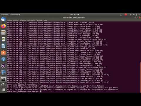 mise a jour du système et du dépôt Ubuntu