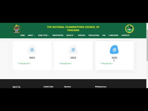 NECTA FORM FOUR RESULTS 2024 2025 Tazama JINSI Ya Kuangalia