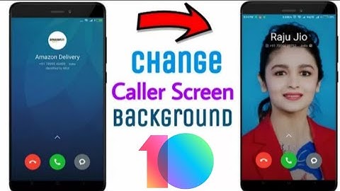 Change caller screen background in MIUI 10!In any Xiaomi device | how to change caller screen #Redmi