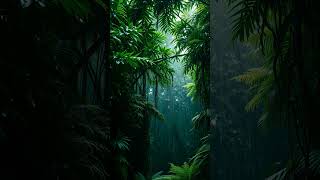 Lush Rain Forest Chill 🌧️ #Shorts