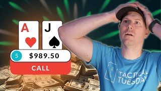 Ace High Hero Calling in a Massive $2,700 Pot