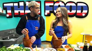 Famous N3on & McKinley Richardson Learn How To Make Thai Food! Net Worth