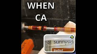 How TO: CA Finish a Pen 😀 #woodturning