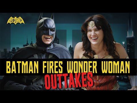 OUTTAKES | BATMAN FIRES WONDER WOMAN | BAT-CANNED