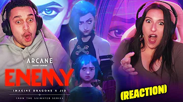 Reacting to Imagine Dragons & JID - Enemy | Arcane OST | LEAGUE OF LEGENDS