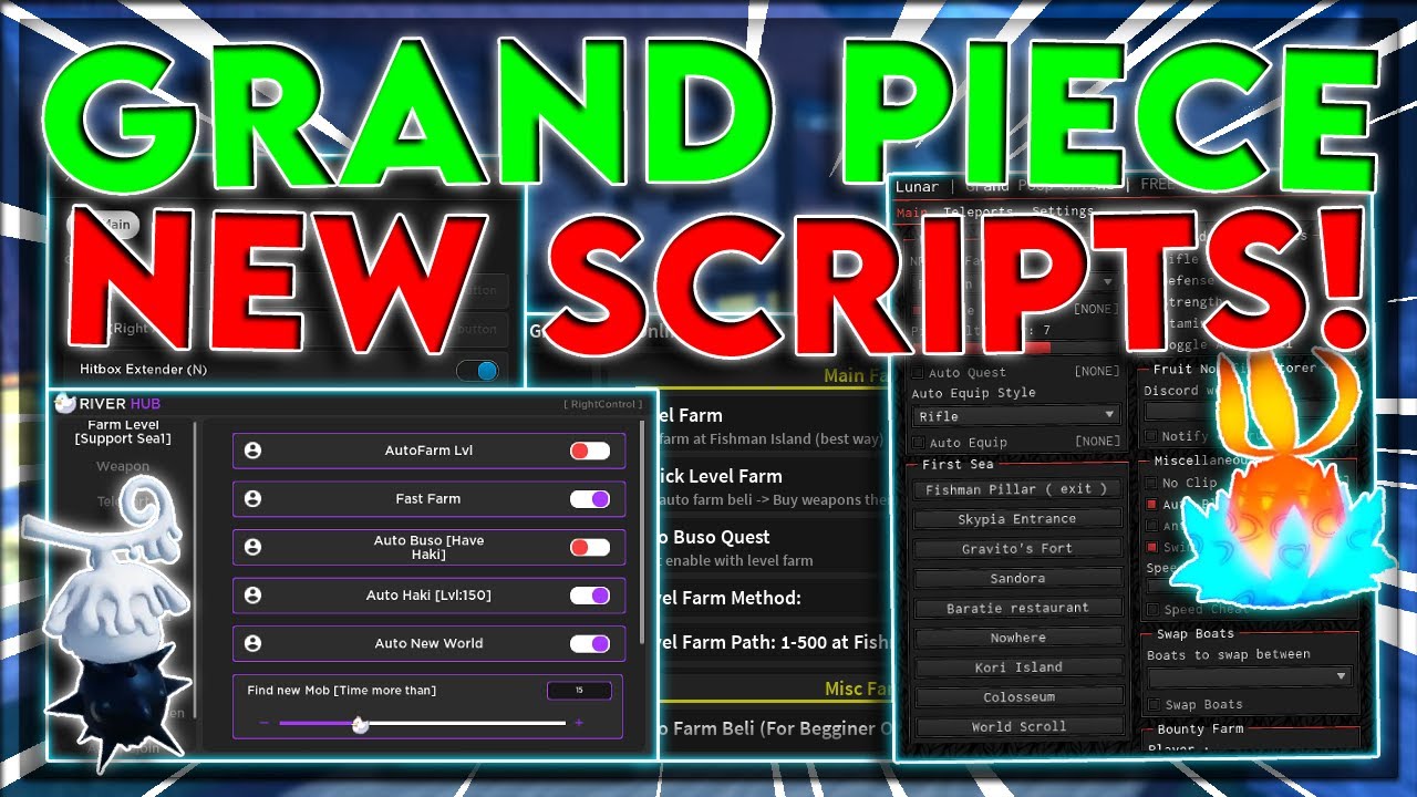 Grand Piece Auto – GPO Script  FAST AUTO FARM, TELEPORT, NO DROWN, NO FALL  DAMAGE & MORE! - The #1 Source For Roblox Scripts