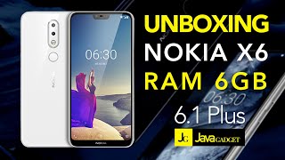 UNBOXING NOKIA X6 Nokia 6.1 Plus RAM 6Gb di 2019