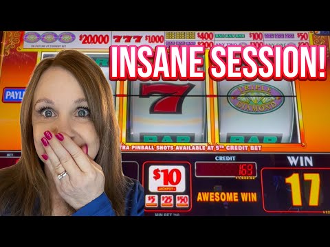 $1500 to $25000 INSANE Pinball Grand Slot Run - NINE Jackpots, Starting on FIRST SPIN!