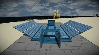 Space Engineers   Solar Array Shipping Container