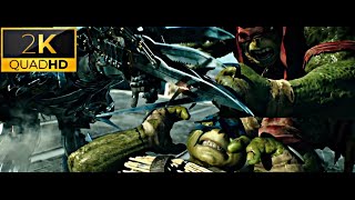 Teenage Mutant Ninja Turtles Vs Shredder Final Fight Scene HD | No Logo Clips
