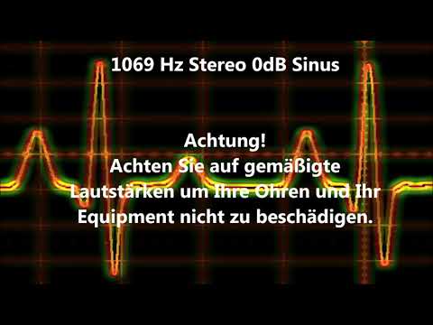 1069 Hz Sinus
