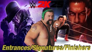 WWE 2K25 Entrances/Signatures/Finishers: Rick Steiner