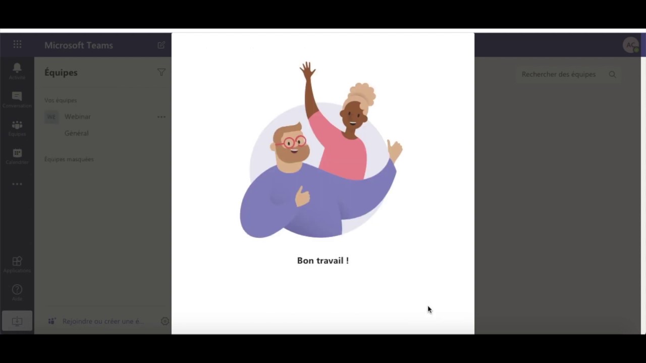 Teams 1/Comment organiser une visioconférence avec Microsoft TEAMS #