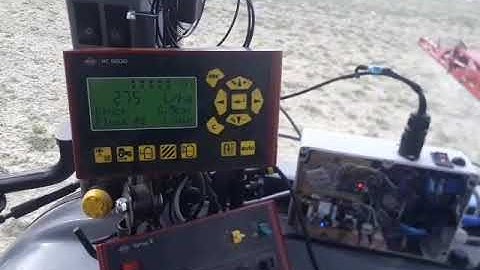 Section Control Cerea und Hardi Vollrechner HC5500 im Praxiseinsatz