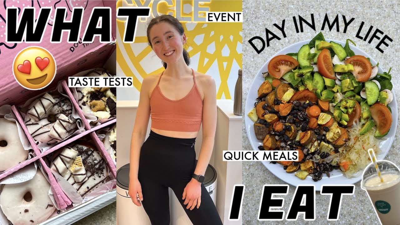 WHAT I EAT / DAY IN THE LIFE VLOG | Taste Tests, Influencer Event ...