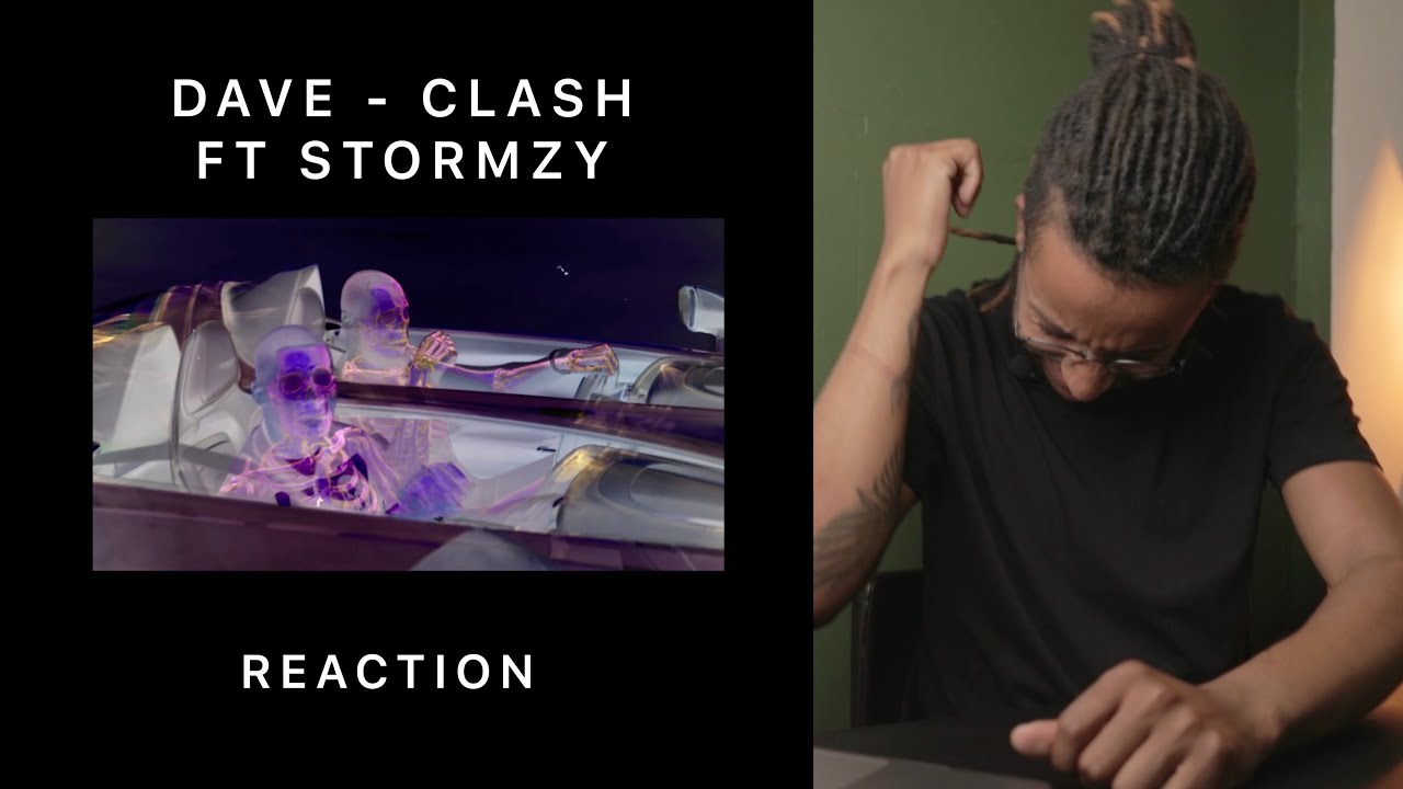Dave - Clash (ft. Stormzy) (WHITE NEGATIVES REACTION 🇬🇧)