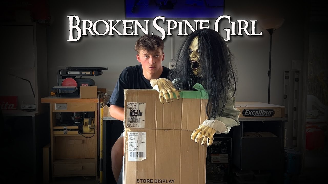 (РЕДКОЕ) Распаковка/подготовка к игре «Девушка со сломанным позвоночником»