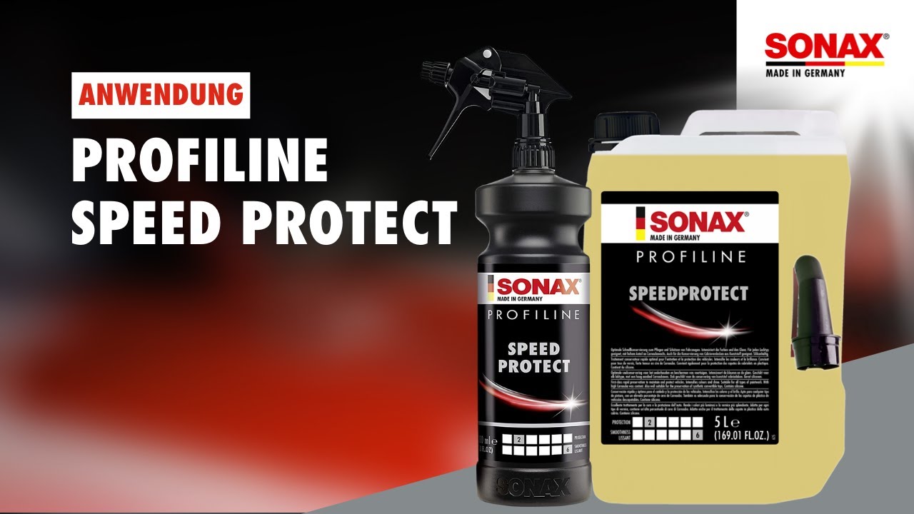 How to use SONAX PROFILINE Speed Protect 